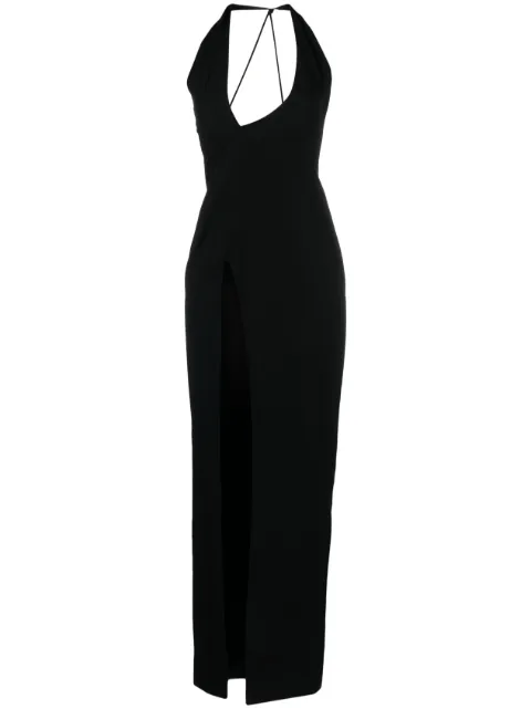 Mônot cut-out maxi dress Black SS23814
