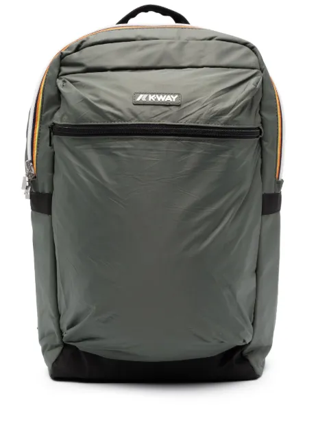 K-Way Laion zip-fastening backpack Green K2116RW