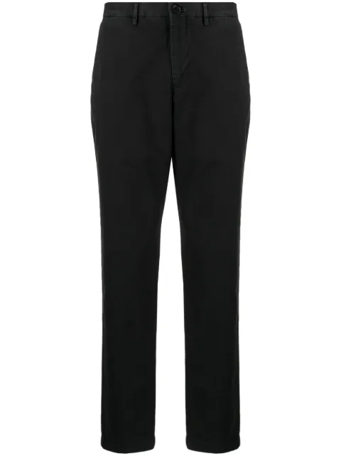 PS Paul Smith zebra-embroidered twill straight-leg trousers Black M2R922PL21553