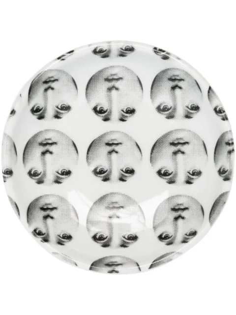 Fornasetti Tema e Variazioni n.197 ashtray White P23X197