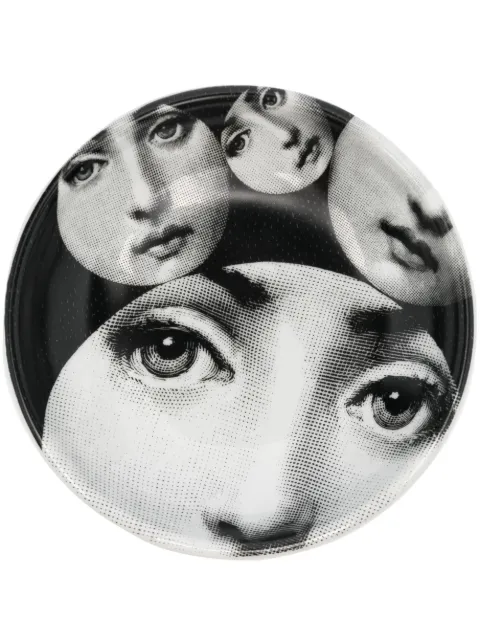 Fornasetti Tema e Variazioni n.242 ashtray White P23X242