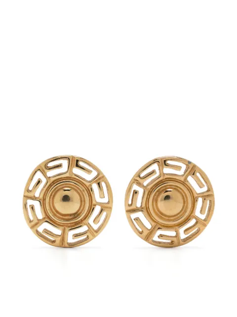 Givenchy Pre-Owned 1980s G-logo earrings Gold GVNC250X