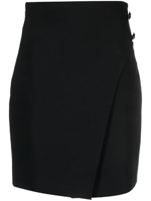 Genny high-waisted A-line skirt Black 75AAE324N0115
