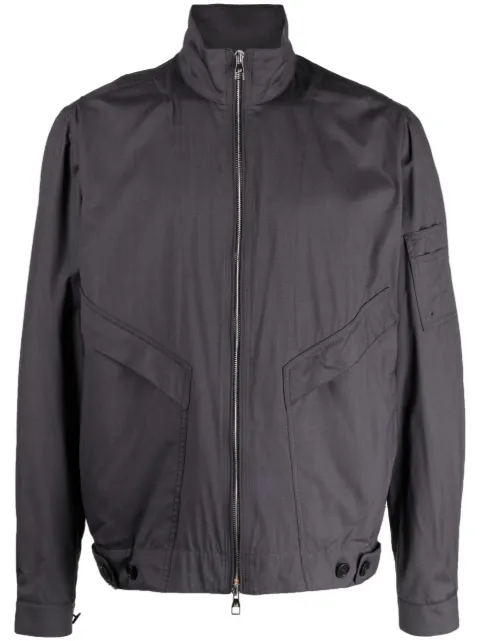 Dunhill zip-up lightweight jacket Grey DU23RH009BR030