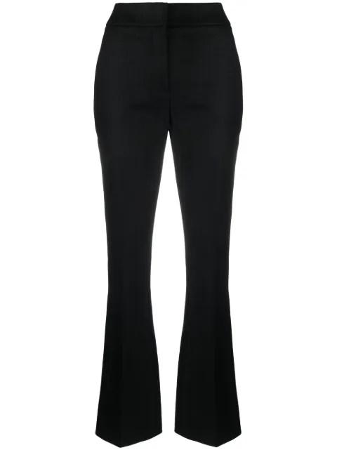 Genny laminated flared trousers Black 75AAA170DS011