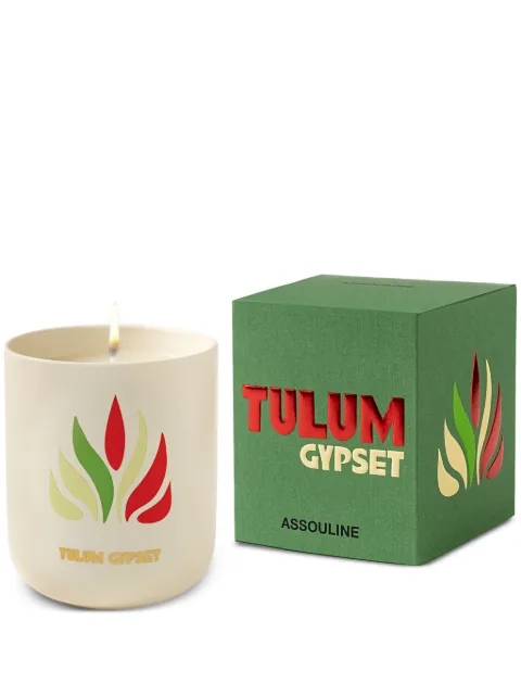 Assouline Tulum Gypset - Travel from Home candle (319g) Neutrals 882664004590