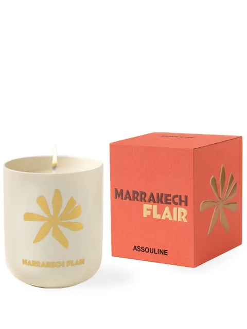 Assouline Marrakech Flair - Travel from Home candle (319g) Neutrals 882664004606