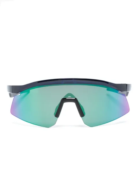 Oakley Hydra logo-print sunglasses Blue OO9229