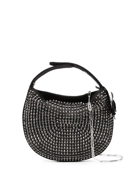 Genny Fortune mini crystal-embellished bag Black 75AJ4B75CNR36