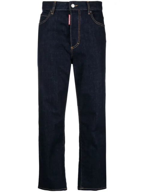 DSQUARED2 dark rinse wash boston jeans Blue S75LB0834S30664