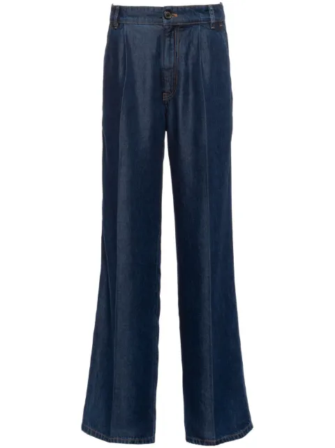 Miu Miu high-rise wide-leg jeans Blue GWP473S2321295