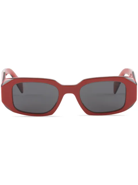Prada Eyewear Symbole rectangle-frame sunglasses Red SPR17WC049E12N