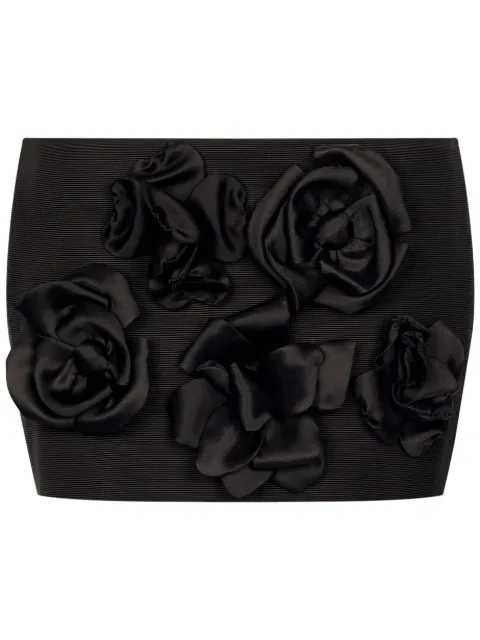 Dolce & Gabbana mini Ottoman shorts Black F4CC8ZFUTA7