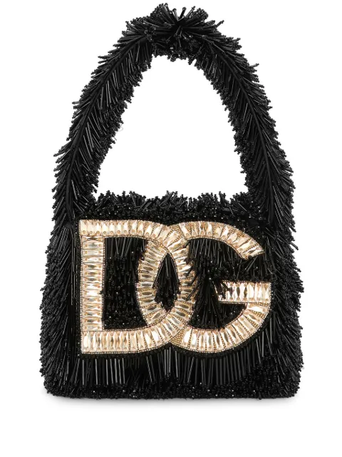 Dolce & Gabbana DG crystal-embellished crossbody bag Black BB7517AR491