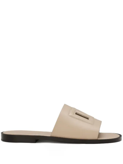 Dolce & Gabbana leather sandals Neutrals A80397AR617