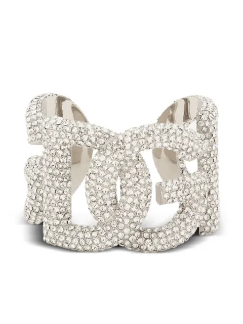 Dolce & Gabbana DG crystal-embellished bracelet Silver WBP8S2W1111
