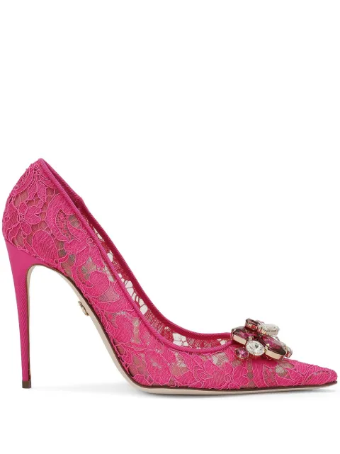 Dolce & Gabbana Rainbow lace pumps Pink CD1823AQ074