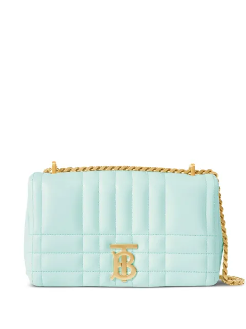Burberry small Lola quilted crossbody bag Blue 8070495