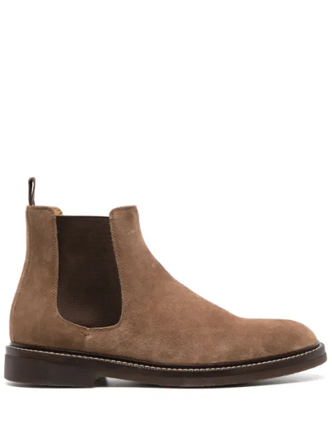 Brunello Cucinelli suede chelsea boots Brown MZUPEAE818C8831