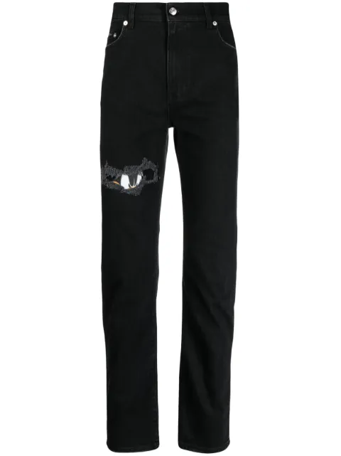 Iceberg x Looney Tunes straight-leg jeans Black I1P2N026004