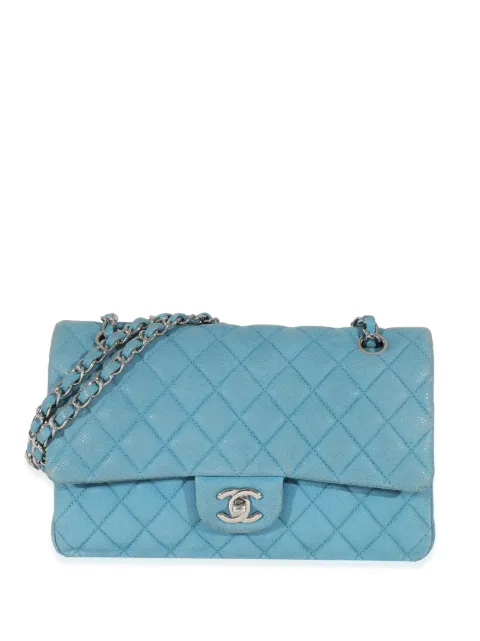 CHANEL Pre-Owned medium Double Flap shoulder bag Blue 130867