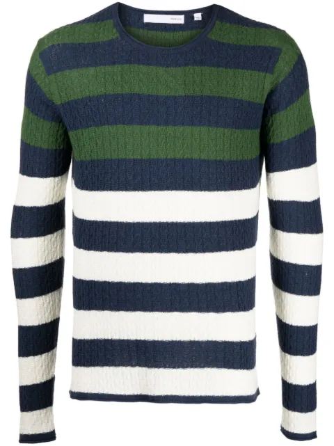 Private Stock The Montmartre striped jumper Blue PS02ADSK09