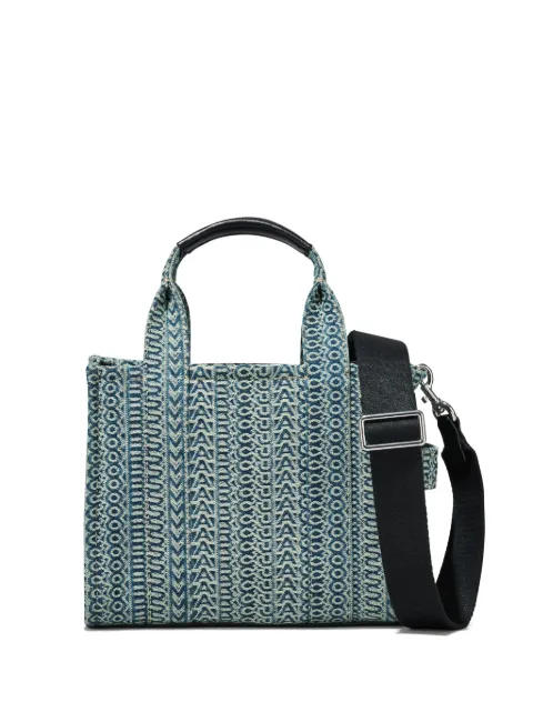 Marc Jacobs The Monogram Jacquard Small Tote bag Blue 2P3HTT011H02473