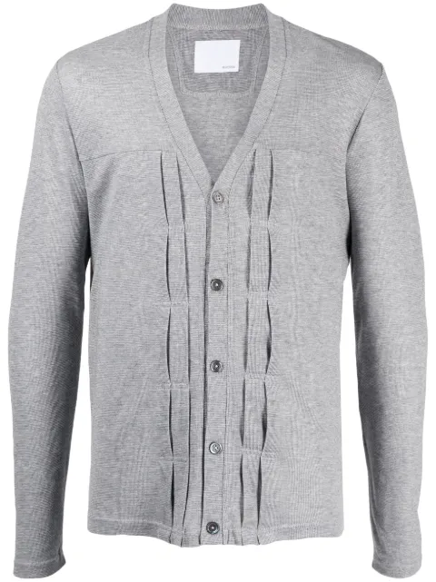 Private Stock The Antoine striped cardigan Grey PS02ADSK29A