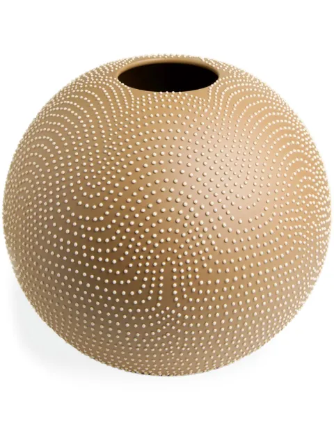 Nuove Forme Arcadia textured-finish vase (29cm) Brown RIC3SAND