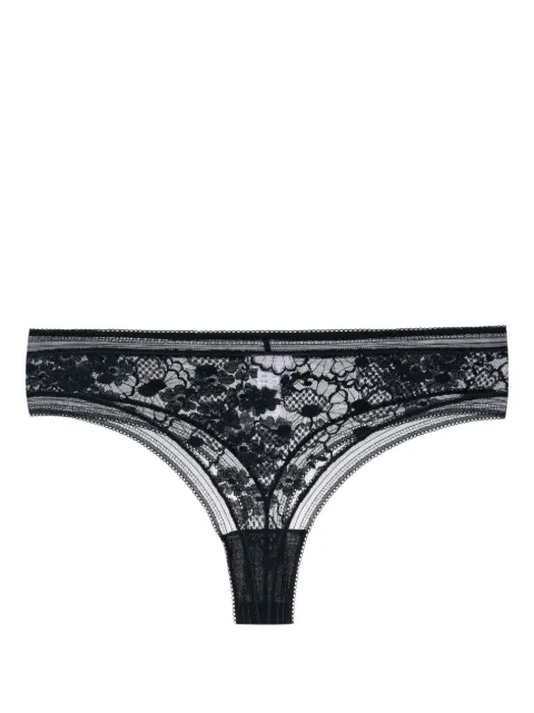 ERES Tisane lace tanga briefs Blue 612323