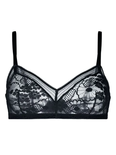 ERES Royal triangle lace bra Blue 609300