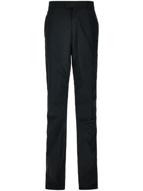Ferragamo straight-leg tailored-cut trousers Black 765166