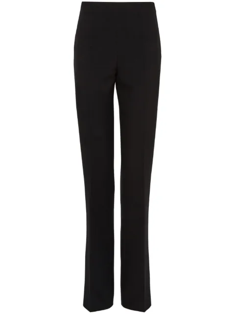 Ferragamo straight-leg wool trousers Black 763766