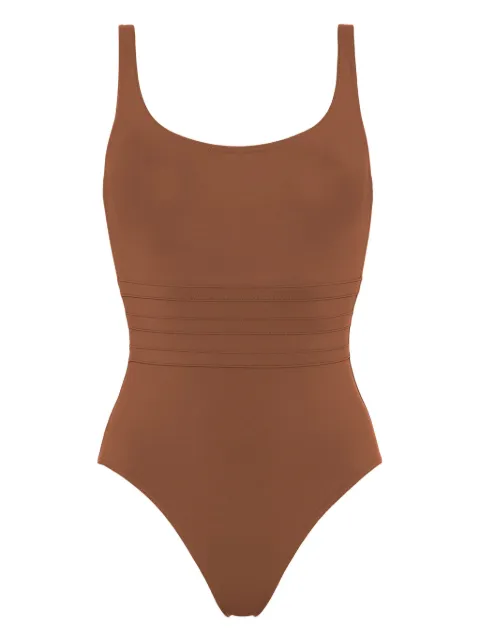 ERES Asia scoop-back swimsuit Brown 011401