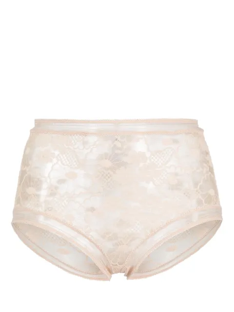 ERES Acacia high-waisted lace briefs Neutrals 612325