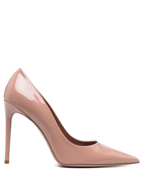 Paris Texas 105mm pointed-toe leather pumps Pink PX1026XVN01