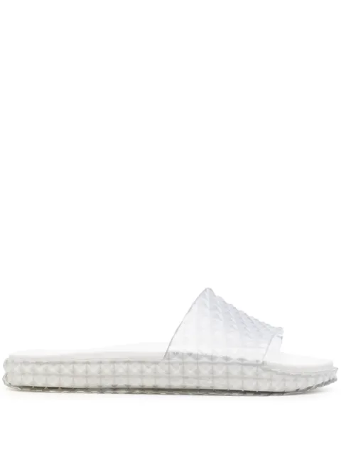 Y/Project x Melissa textured slides White YPMESLIDE3