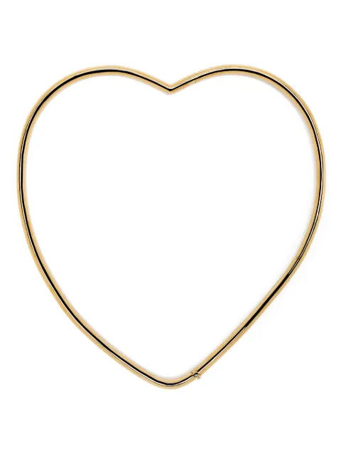 Yvonne Léon 9kt yellow gold heart necklace Gold COLLIERTORQUECUR