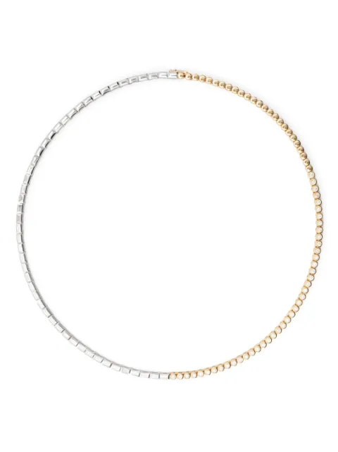 Yvonne Léon 18kt yellow and white gold Rivière diamond necklace Gold COLLRIVBAGCLOSDIAOBOJ