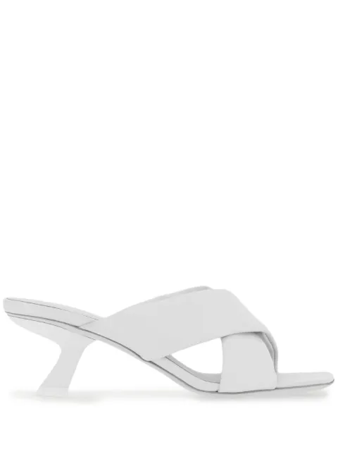 Ferragamo crossover-strap sandals White 761899