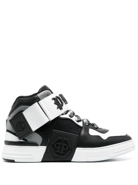 Philipp Plein Gothic Plein high-top sneakers Black AACSUSC0494PLE010N