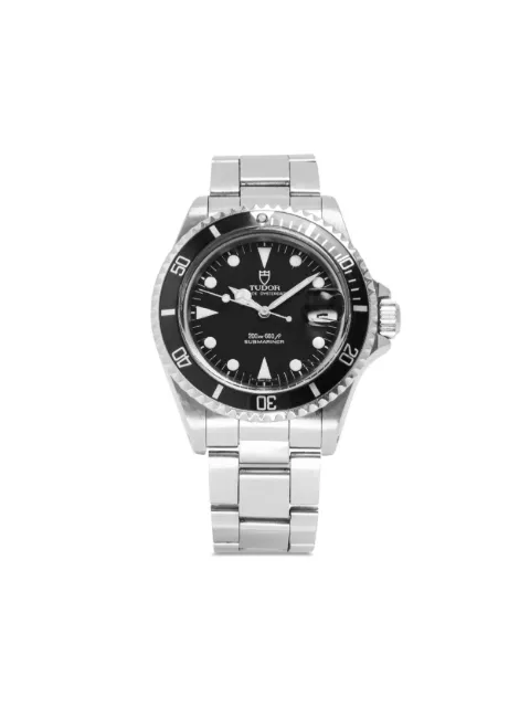 TUDOR 1993 pre-owned Prince Oysterdate Submariner 40mm Black 79090V64452