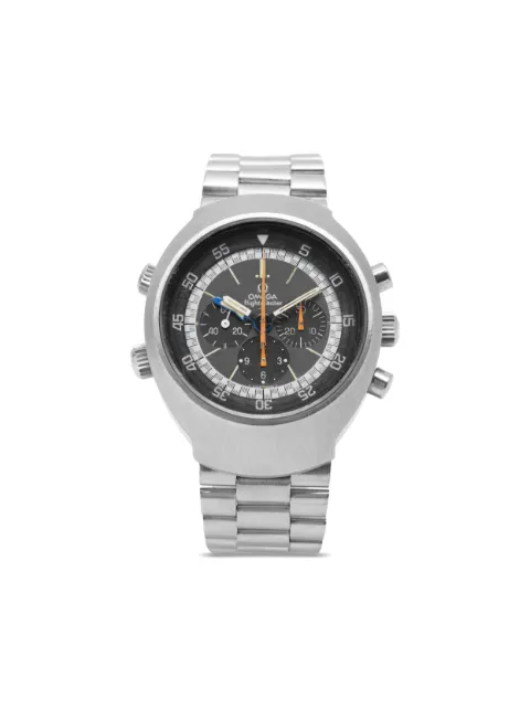 OMEGA 1970 pre-owned Flight Master Chronograph 43mm Grey 145026V64747