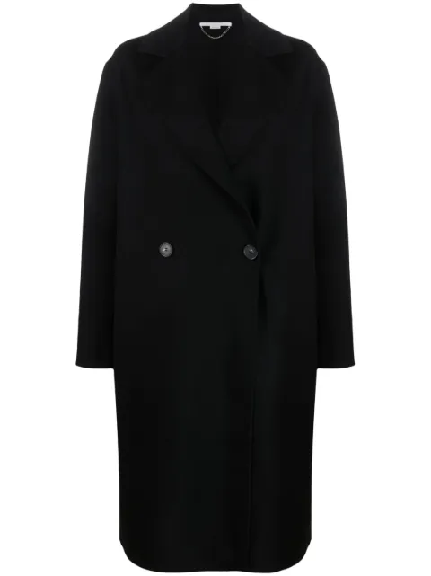 Stella McCartney double-breasted wool coat Black 660041SPB05