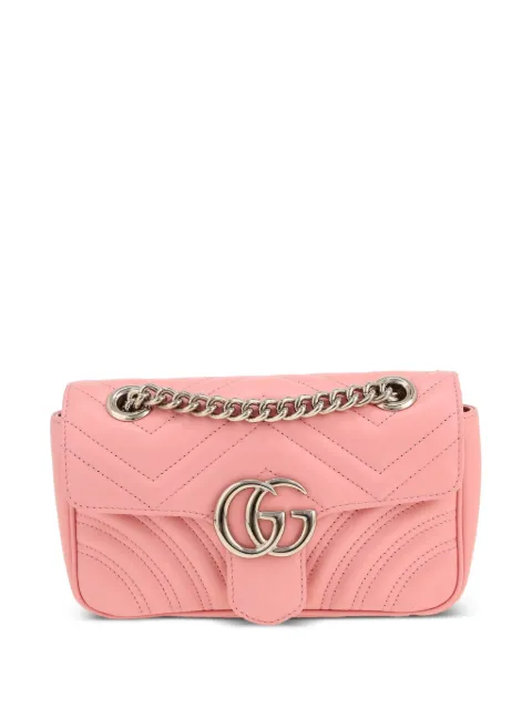 Gucci Pre-Owned 2020s GG Marmont shoulder bag Pink 387908