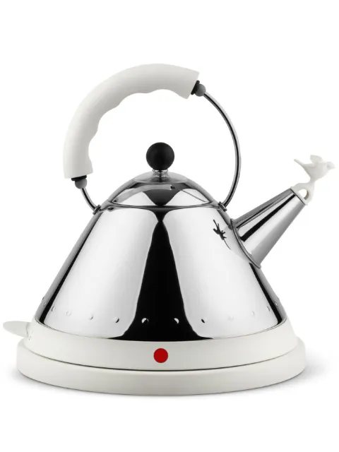 Alessi cordless electric steel kettle White MG32W