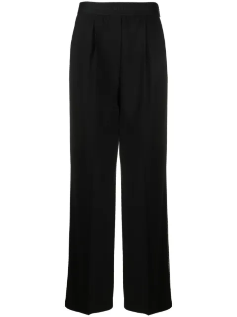 MSGM wide-leg tailored trousers Black 3541MDP10237606