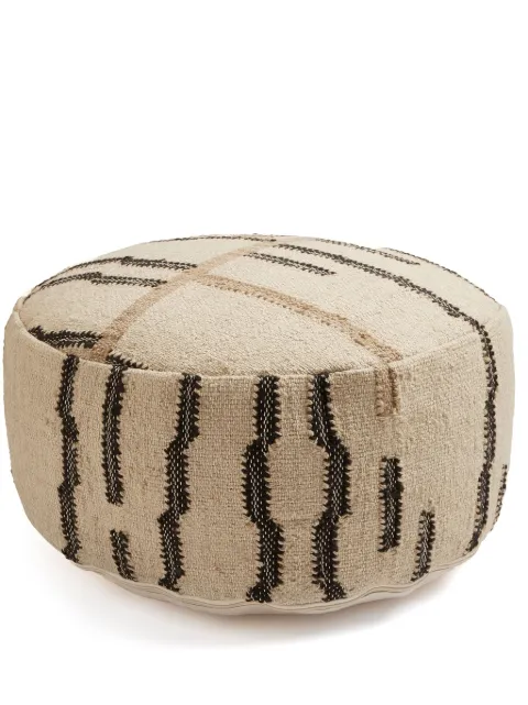 Soho Home Mallaig round floor cushion Neutrals 74586397