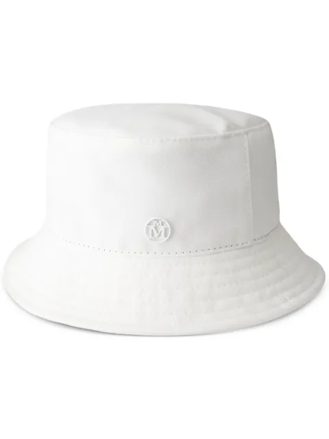 Maison Michel Jason cotton bucket hat White 2072055003