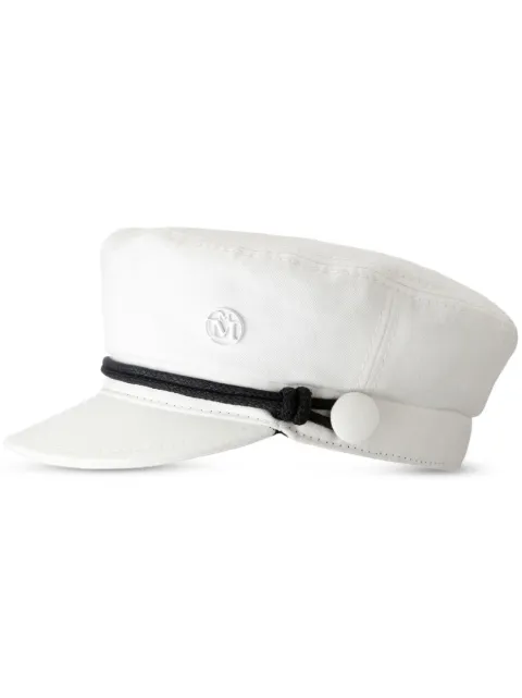 Maison Michel New Abby cotton sailor cap White 2213054003